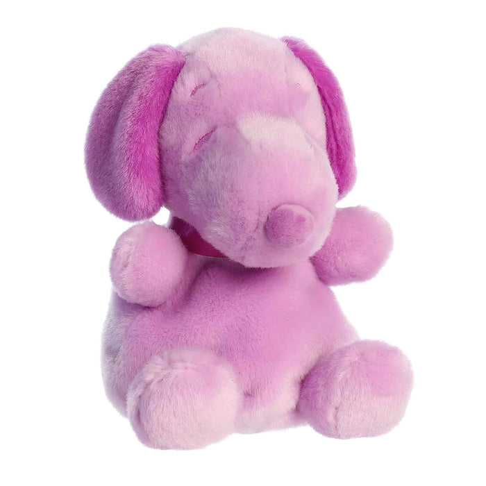 Palm Pals 5 Inch Peanuts Snoopy DARK PURPLE Plush Toy