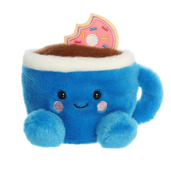 Palm Pals 5 Inch Tariq Coffee & Donut Plush Toy