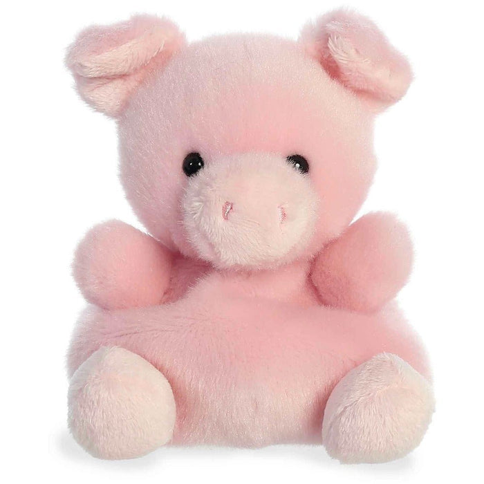 Palm Pals 5 Inch Wizard the Pink Pig Plush Toy - Owl & Goose Gifts