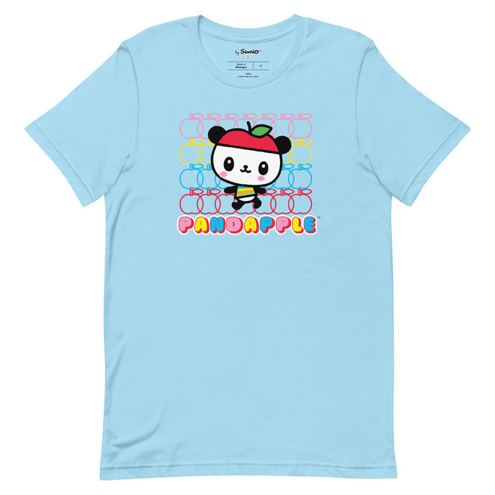 Pandapple Apple Fever Tee Apparel Printful Ocean Blue S