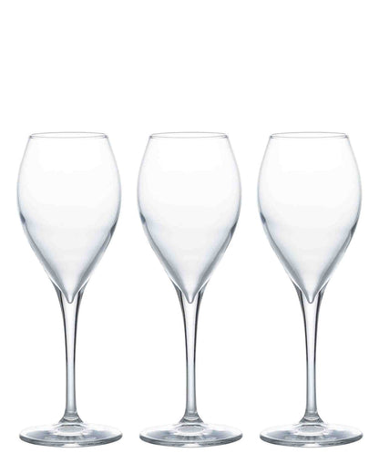 Pasabahce 3 Piece 340ml Lyric Goblet Glass Set - Clear