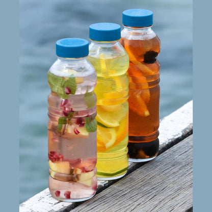 Pasabahce 550ml Vita Water Bottle With Lid - Clear