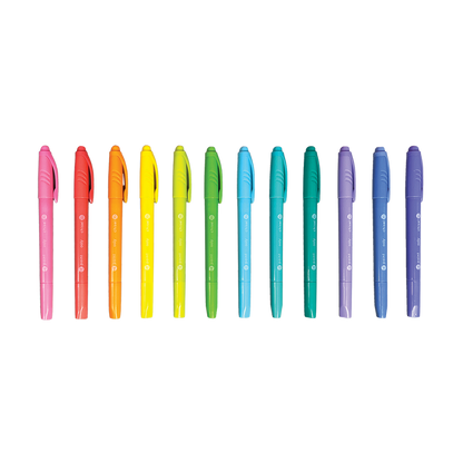 OOLY Pastel Hues Dual Tip Markers view of markers out of packaging