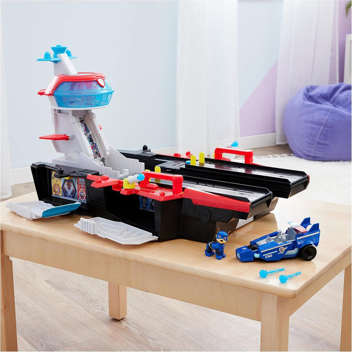 Paw Patrol The Mighty Movie Aircraft Carrier HQ Playset