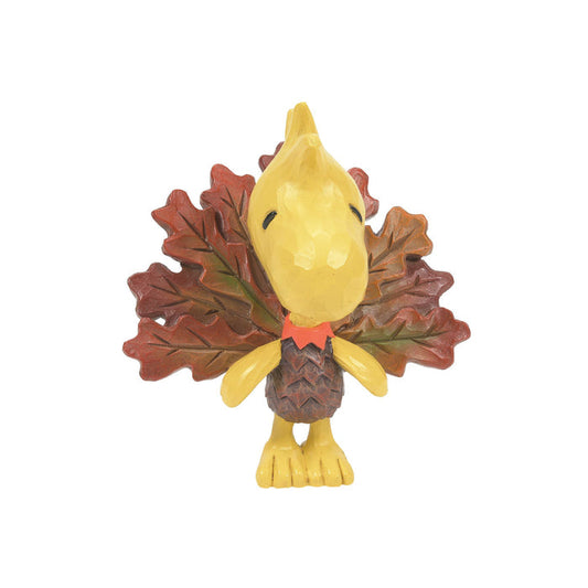 Peanuts by Jim Shore | Woodstock Turkey Mini | Figurine