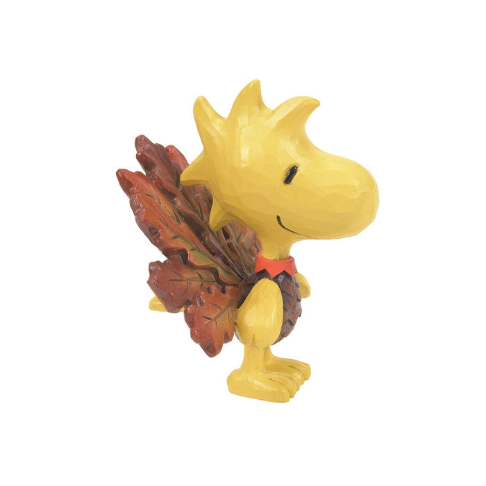 Peanuts by Jim Shore | Woodstock Turkey Mini | Figurine
