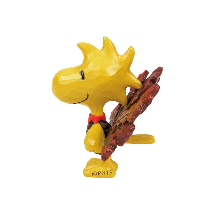 Peanuts by Jim Shore | Woodstock Turkey Mini | Figurine