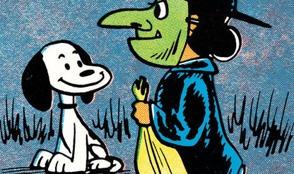 Peanuts Snoopy and Witch Poster