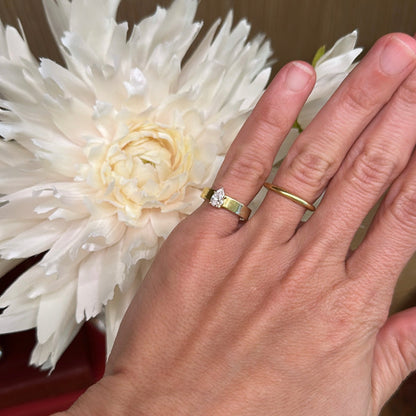 Pear Pinky Ring