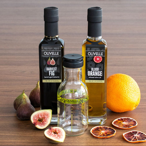 Blood Orange Infused Olive Oil and Harvest Fig Barrel Aged Balsamic with ShakeIt