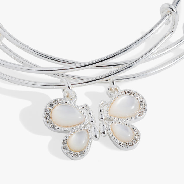 Perfect Pairs- Butterfly Wings Bangle Set of 2
