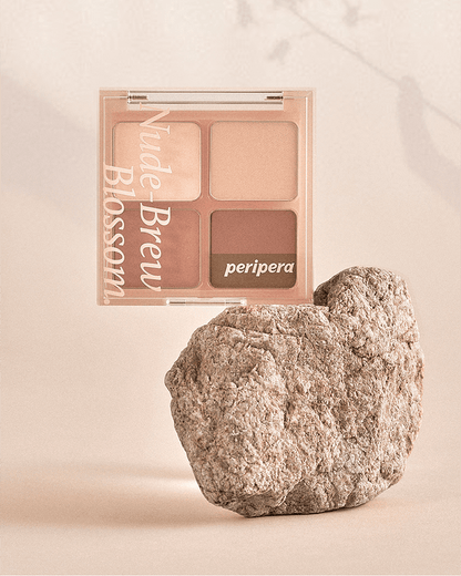 peripera Ink Pocket Shadow Palette #Nude-Brew Blossom