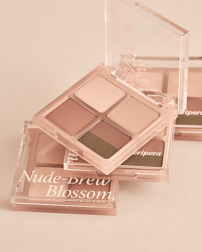 peripera Ink Pocket Shadow Palette #Nude-Brew Blossom