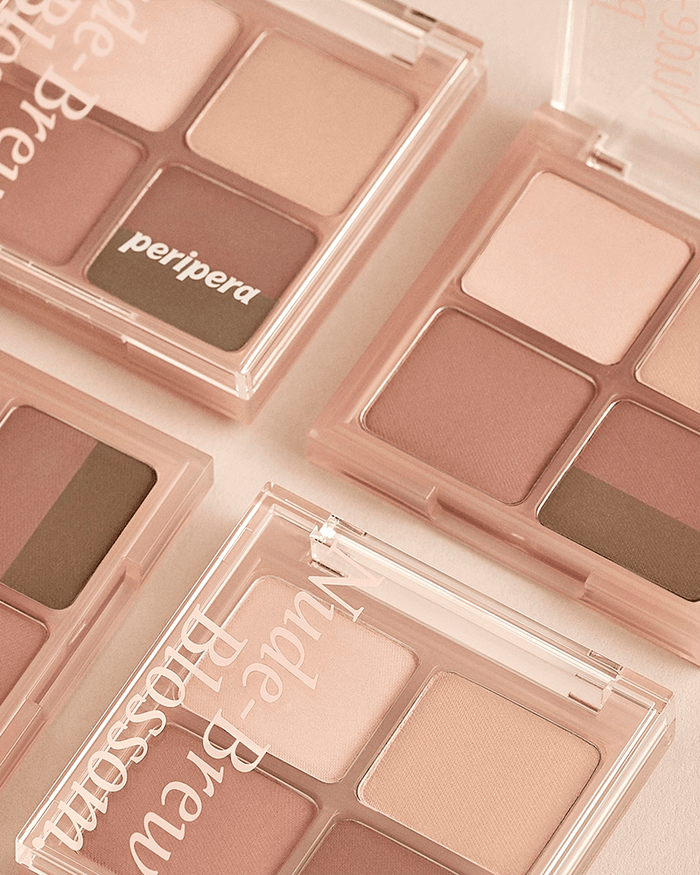 peripera Ink Pocket Shadow Palette #Nude-Brew Blossom