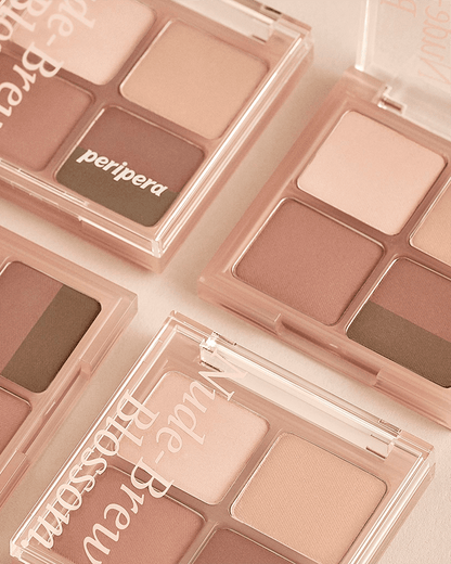 peripera Ink Pocket Shadow Palette #Nude-Brew Blossom