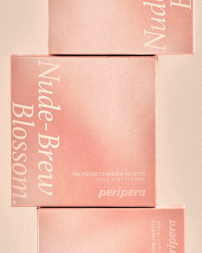 peripera Ink Pocket Shadow Palette #Nude-Brew Blossom