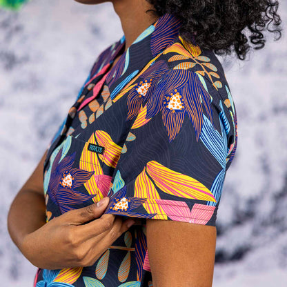 RSVLTS RSVLTS Women's Short Sleeve Shirt Petal Strokes – Women's KUNUFLEX Short Sleeve Shirt Petal Strokes – Women's KUNUFLEX Short Sleeve Shirt