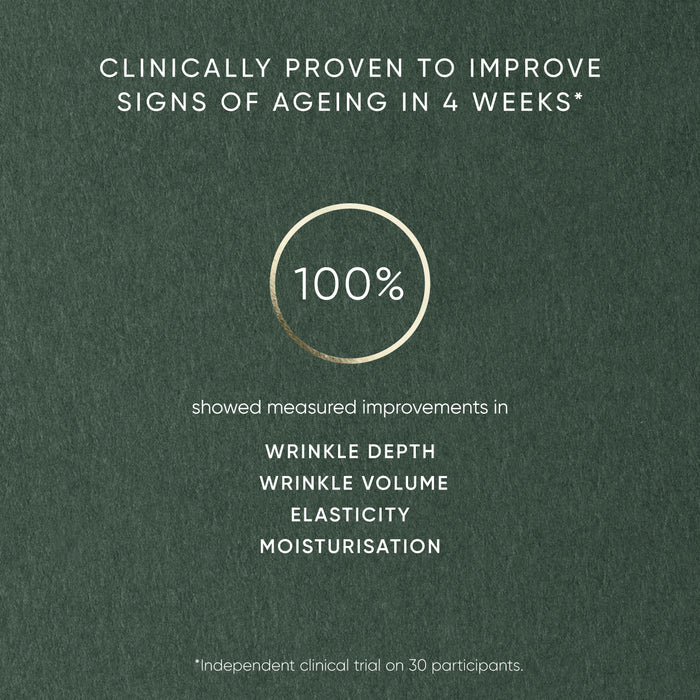 clinical improvement in signs of ageing in four weeks