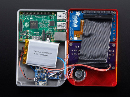 PiGRRL 2.0 Kit Pack - Build your own Pi Game Emulator! (CASE + RASPBERRY PI NOT INCLUDED) [discontinued] by Adafruit - The Pi Hut