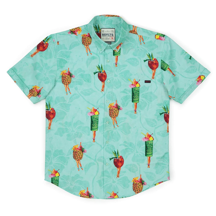 RSVLTS RSVLTS Short Sleeve Shirt Pin-up Punch  – KUNUFLEX Short Sleeve Shirt Pin-up Punch  – KUNUFLEX Short Sleeve Shirt