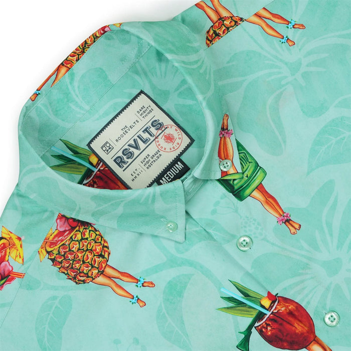 RSVLTS RSVLTS Short Sleeve Shirt Pin-up Punch  – KUNUFLEX Short Sleeve Shirt Pin-up Punch  – KUNUFLEX Short Sleeve Shirt