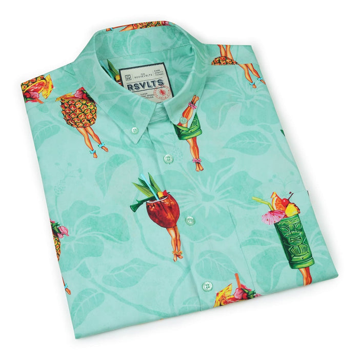 RSVLTS RSVLTS Short Sleeve Shirt Pin-up Punch  – KUNUFLEX Short Sleeve Shirt Pin-up Punch  – KUNUFLEX Short Sleeve Shirt
