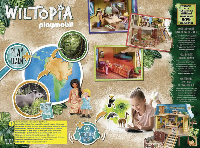 Playmobil 71007 Wiltopia Animal Care Station