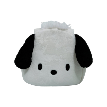Pochacco Face Plush Tote Bag Bags BIOWORLD