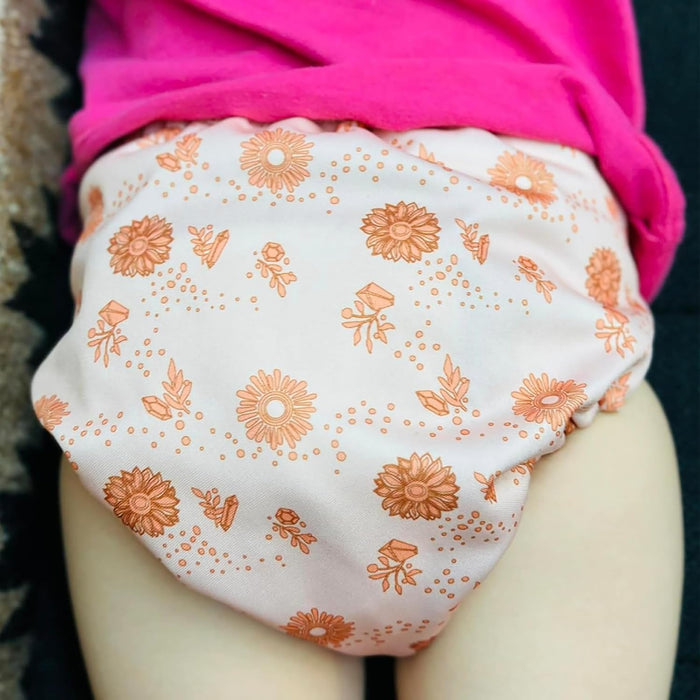 POCKET DIAPER 3.0 WITH INSERTS - 6 PACK(Cabin Vibes)