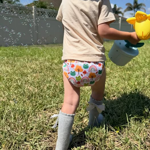 POCKET DIAPER 3.0 WITH INSERTS - 6 PACK(Happy Farm)