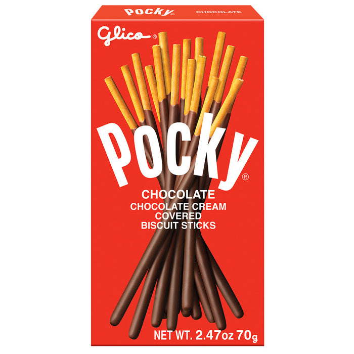 Pocky Chocolate Covered Cookie Sticks - 10 Count