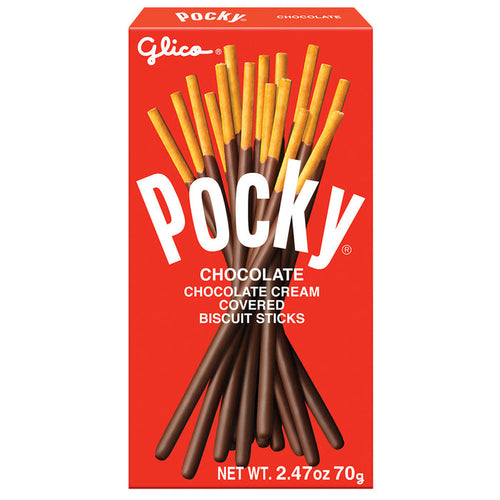 Pocky Chocolate Covered Cookie Sticks - 10 Count