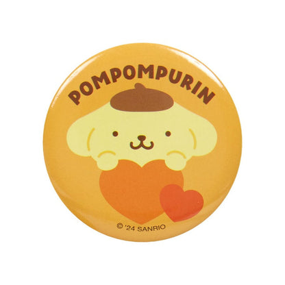 Pompompurin Mini Pouch and Pin Set (Big Heart Series) Bags Japan Original