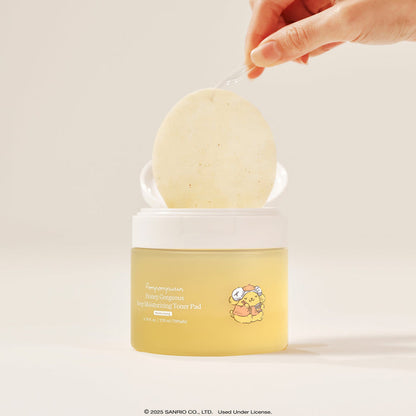 Pompompurin x ByUR Honey Gorgeous Keep Moisturizing Toner Pad (Sanrio K-Spa Edition) Beauty ByUR US