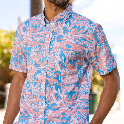 RSVLTS RSVLTS Short Sleeve Shirt Positano – KUNUFLEX Short Sleeve Shirt Positano – KUNUFLEX Short Sleeve Shirt