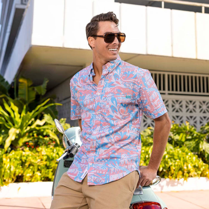 RSVLTS RSVLTS Short Sleeve Shirt Positano – KUNUFLEX Short Sleeve Shirt Positano – KUNUFLEX Short Sleeve Shirt