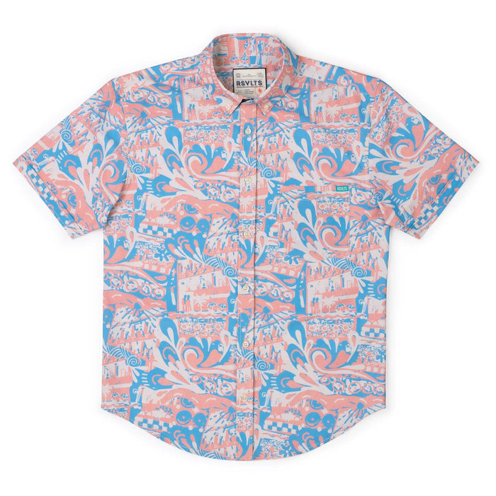 RSVLTS RSVLTS Short Sleeve Shirt Positano – KUNUFLEX Short Sleeve Shirt Positano – KUNUFLEX Short Sleeve Shirt