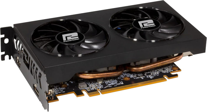 PowerColor Fighter AMD Radeon RX 6500XT Gaming Graphics Card With 4GB GDDR6 Memory AXRX 6500XT 4GBD6DHOC