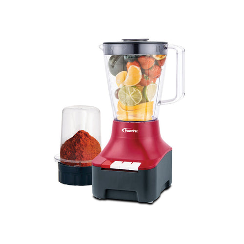 PowerPac 2 IN 1 Blender For Grinding 0.5L & Blending 1.5L (PPBL900)