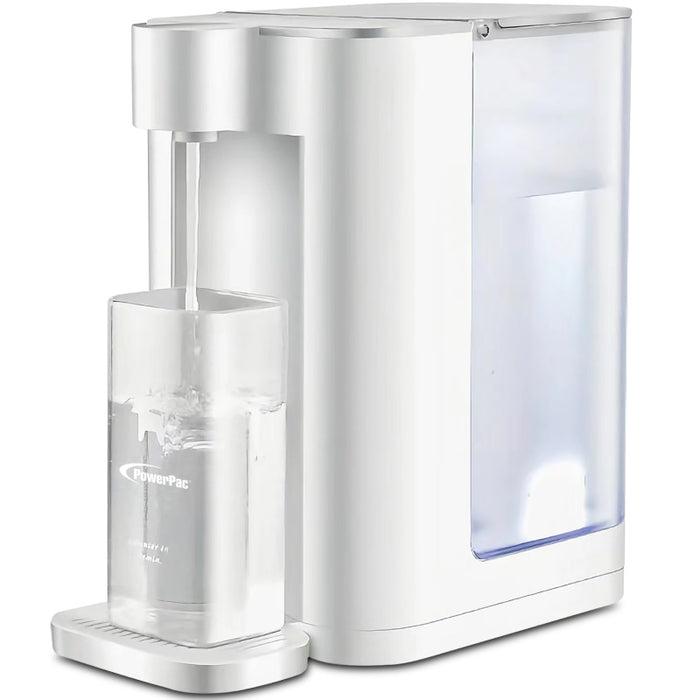 PowerPac 3L Instant Water Dispenser Hot & Room Temperature, 5 Temperature, Safety Lock, Water Purifier, Water Filters(PPA70/2)