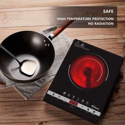 PowerPac Ceramic Cooker Infrared Cooker (Any Pot) 2000 Watts  (PPIC836)