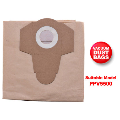 PowerPac Compatible Vacuum Cleaner Paper Dust Bags (VDB5500)