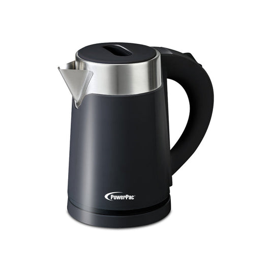 PowerPac Cordless Kettle Jug Kettle 0.6L (PPJ2016BK)