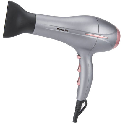 PowerPac DC High Speed Hair Dryer with cool air, Professional Hair Dryer, 2200W (PPH9075A)