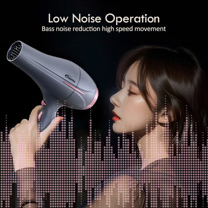 PowerPac DC High Speed Hair Dryer with cool air, Professional Hair Dryer, 2200W (PPH9075A)