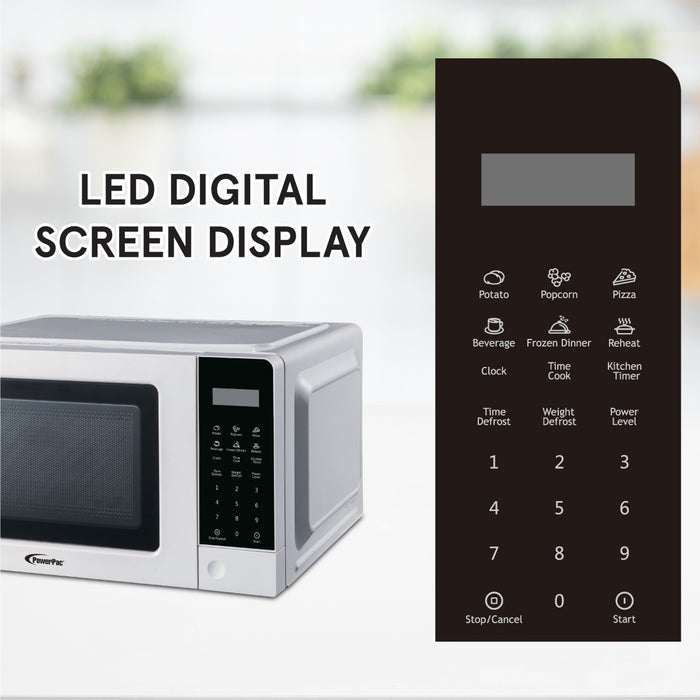 PowerPac Digital Microwave Oven 20L (PPT766)