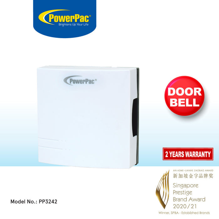 PowerPac Door Bell, Mechanical Door Bell (PP3242)