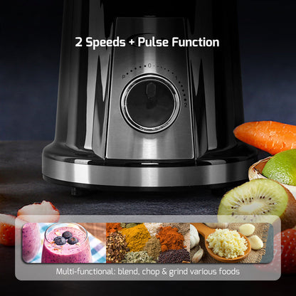 PowerPac High Power Blender and Grinder, Stainless Steel Blender (PPBL148)