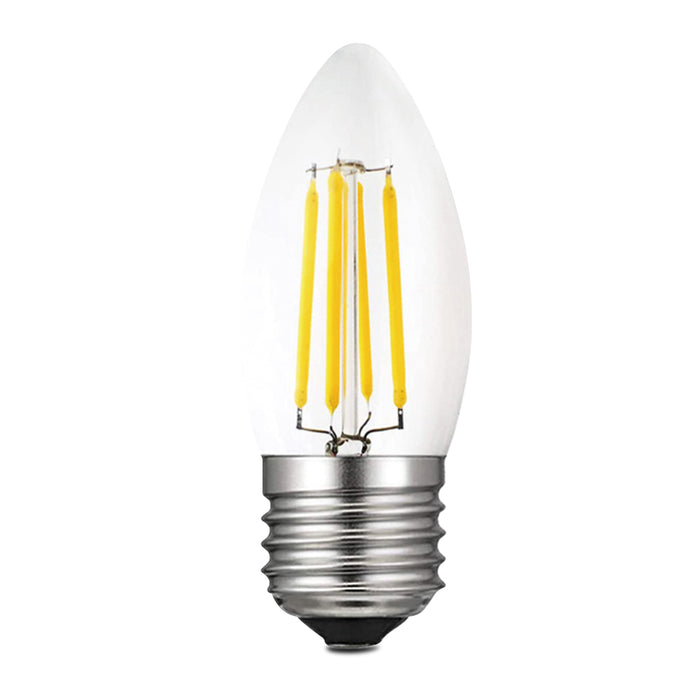 PowerPac LED Bulb, Candle Bulb, LED Light 6W E27 Warm White (PP6026)