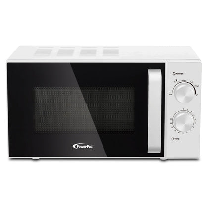 PowerPac Microwave oven 25L With 4 Power Level and Defrost Function (PPT725WH)